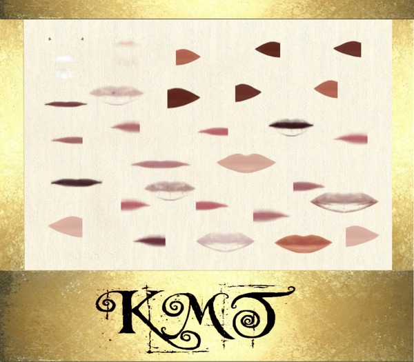 .:::K,M,T:::.Skin Creators Lips Dimples Shade & Lights StarterZ 