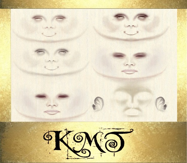 .:::K,M,T:::.Skin Creators Pack Face Highlights & Shades StarterZ 