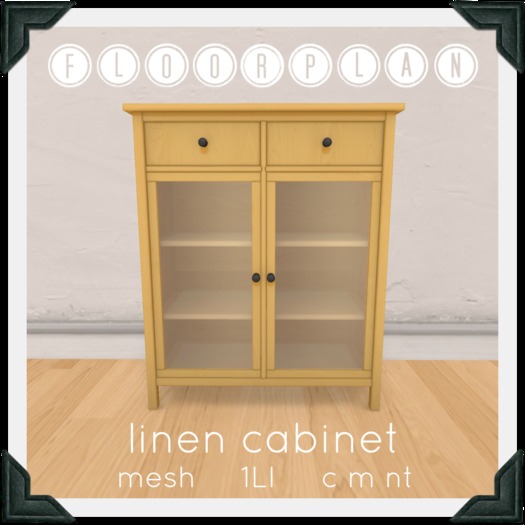 floorplan. linen cabinet [ boxed ]