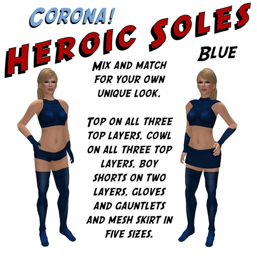 [HS]: Corona Costume: Blue