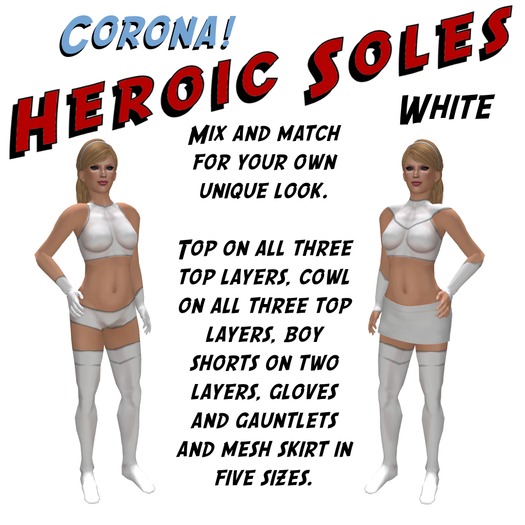 [HS]: Corona Costume: Heroic Pack