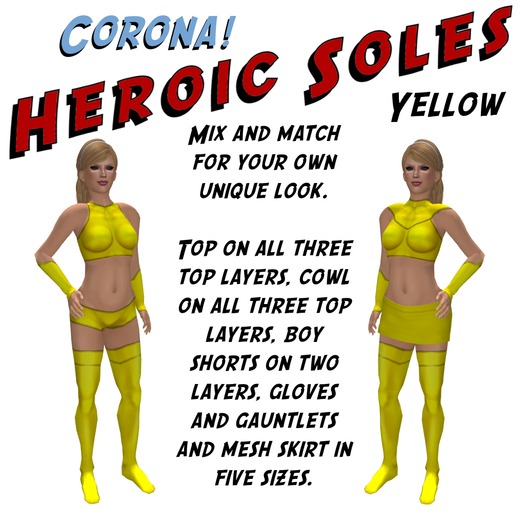 [HS]: Corona Costume: Yellow