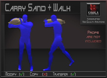 Chores Trades  *Carry Sand + Walk* Transferable Poseballs