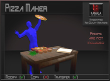 Chores Trades  *Pizza Making* Transferable Poseball