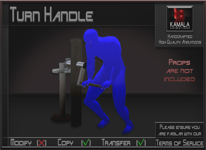 Chores Trades *Turn Handle* Animations for Builders