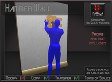 Chores Trades *Hammer Wall* Animations for Builders