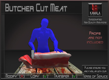 Chores Trades *Butcher Cut Meat* Animations for Builders