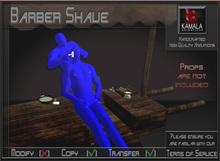 Chores Trades *Barber Shave* Animations for Builders