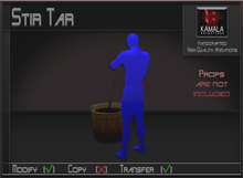 Chores Trades *Stir Tar* Transferable Poseball