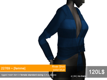 22769 ~ [femme] River Shirt White