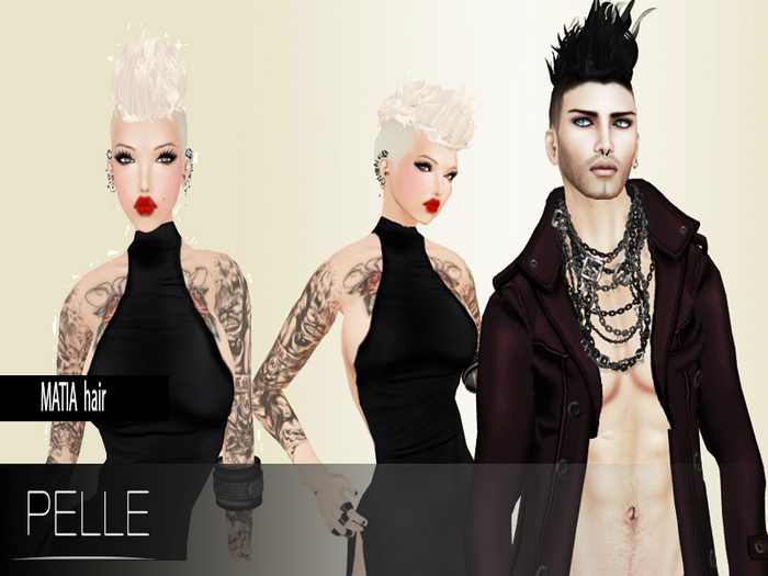 Pelle - MATIA HAIR UNISEX STYLE PLATINUM