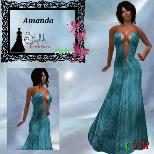 Robe decolt les mers
