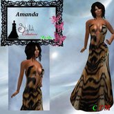 Robe Longue decole Tigresse
