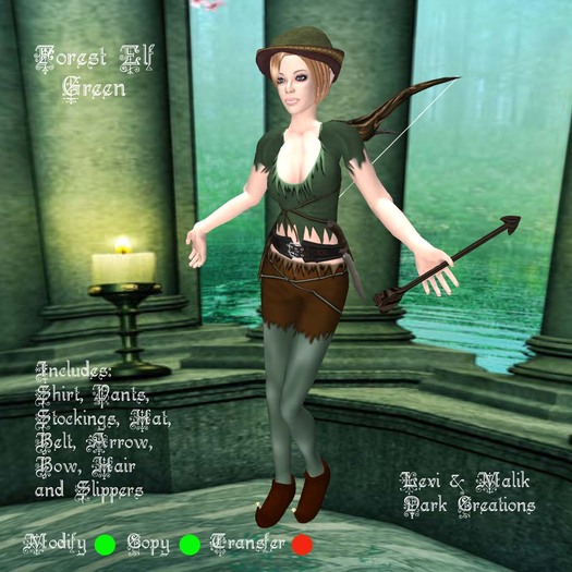 Forest Elf Green