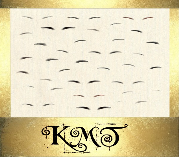 .:::K,M,T:::.Skin Creators Pack Eyebrow Bases StarterZ 