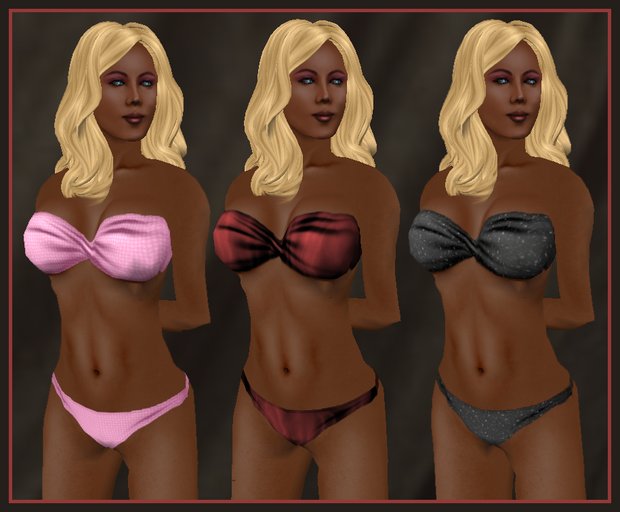 3 Pack Designer Bikinis 4