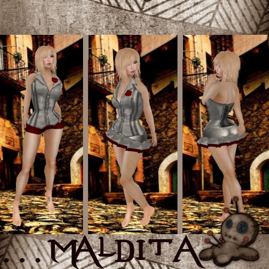 ::::Maldita:::: Sexy Corset (Box)