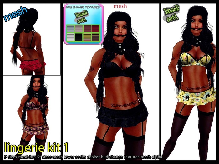 ..::Knockout!..:: lingerie kit 1 mesh