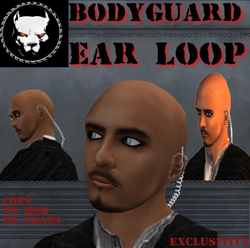 Bodyguard FBI ear loop