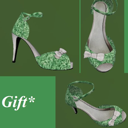 Mesh_Bridal Shoes GIFT Mesh