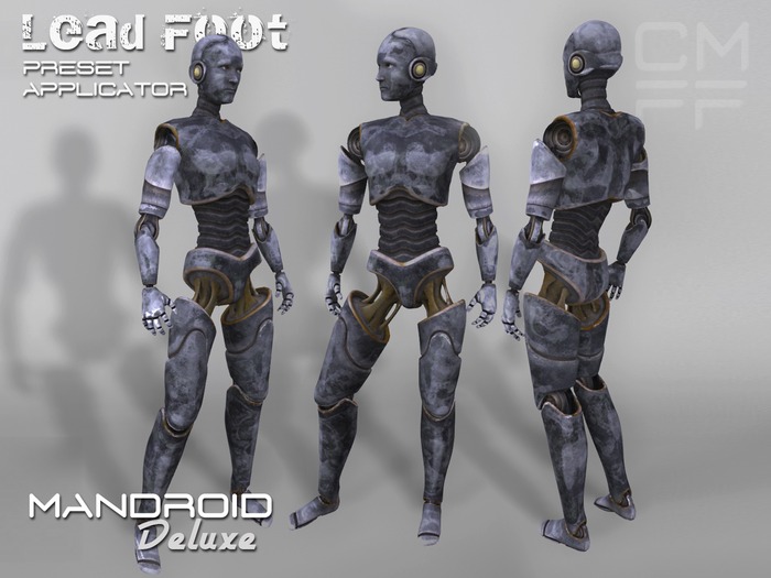CMFF ManDroid Deluxe Preset Applicator Bot "Lead Foot"