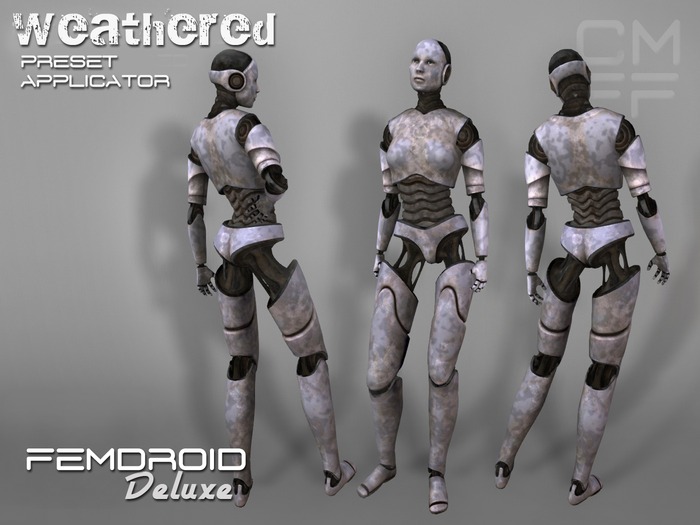 CMFF FemDroid Deluxe Preset Applicator Bot "Weathered"