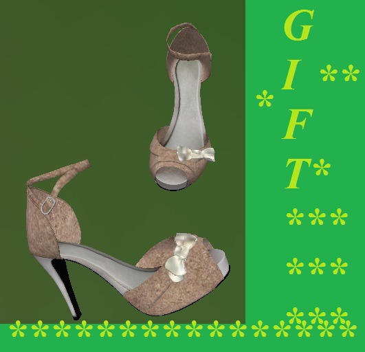 Mesh_Bridal Shoes GIFT Mesh