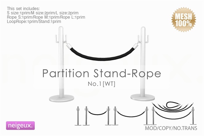 :neigeux: Partition Stand-Rope No.1[WT]