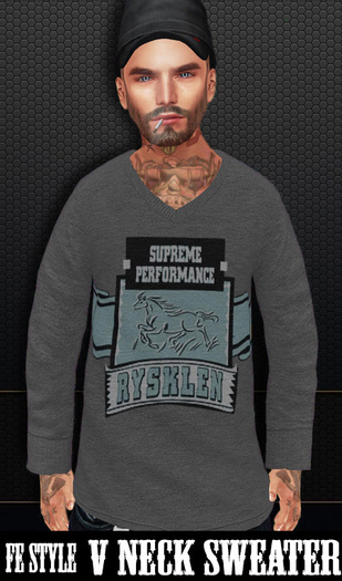 ::Fe Style:: Supreme - V Neck Sweater