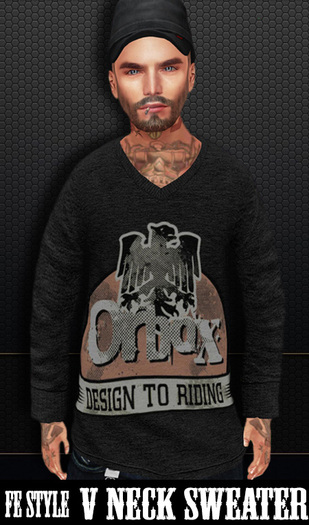 ::Fe Style:: Orbox - V Neck Sweater