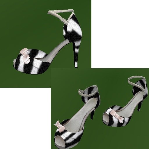 Mesh_Bridal Shoes R Ivory