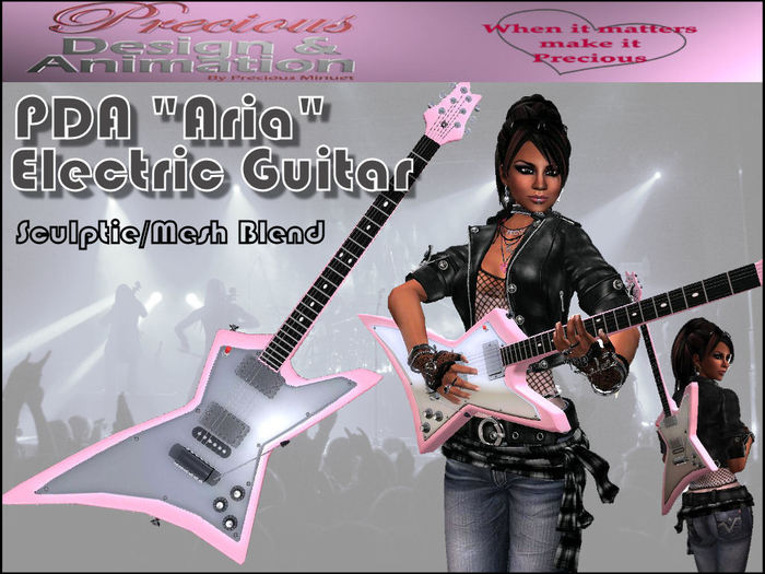 PDA Aria Electric Guitar - Meteor