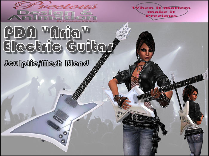 PDA Aria Electric Guitar - Meteor