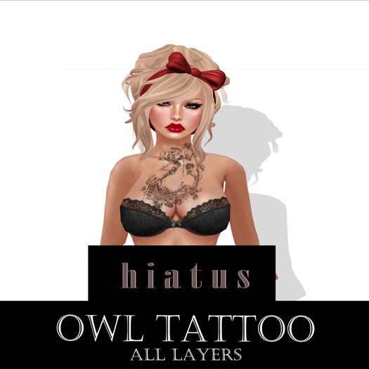 -- h i a t u s -- Owl Tattoo