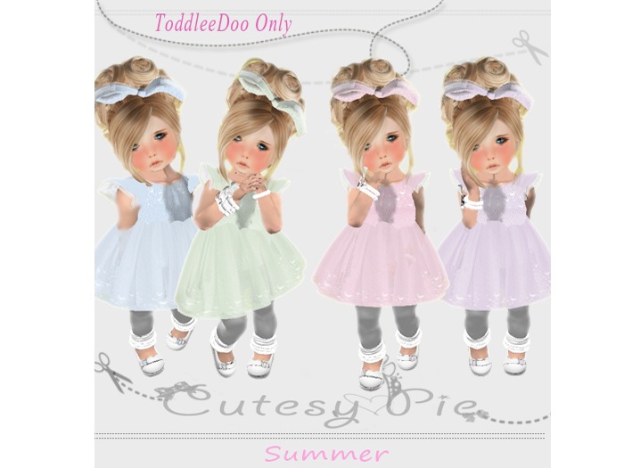 {Cutesy Pie} Summer (Purple) ToddleeDoo