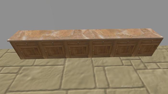 Oak Kitchen Base 6 door