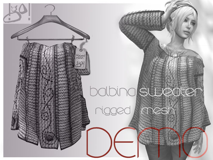 !gO! Balbina sweater - DEMO -
