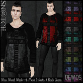 :::Sn@tch Mesh Estelle Mixed Mesh Outfit:::