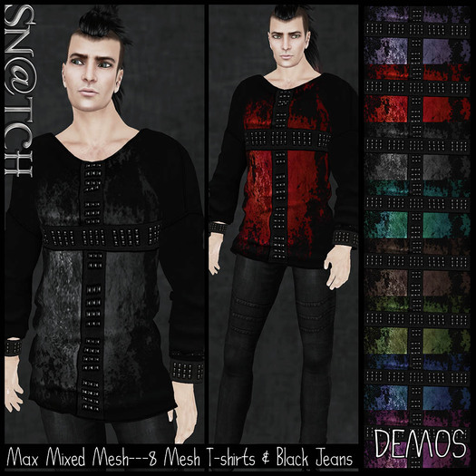:::Sn@tch Mesh Estelle Mixed Mesh Outfit:::