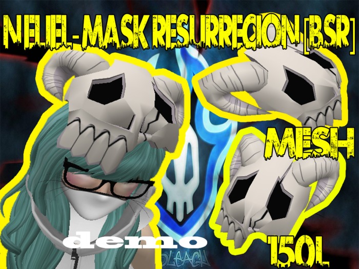 Neliel- Mask Resurreccion(MESH)[BSR] (DEMO)