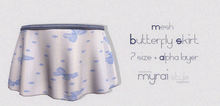 Mesh Skirt Butterfly **Myrai Style**