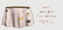 Mesh Skirt Neko **Myrai Style**