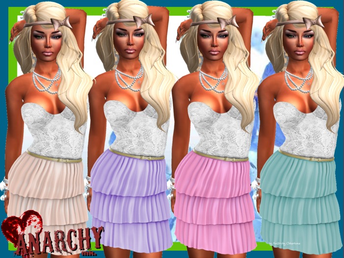 *An@rchy Ink* Flirty Dress [pastels]