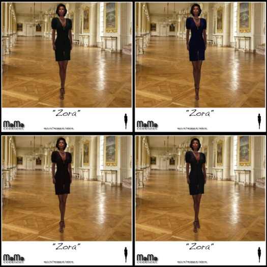MoMo - Zora dress FATPACK (MESH)