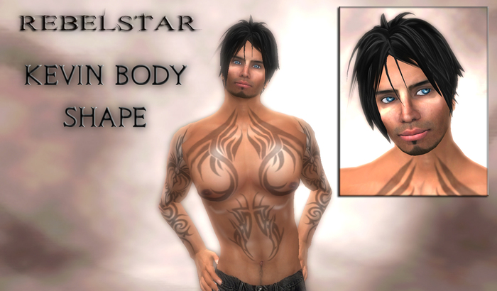 Rebelstar Kevin Male Body Shape High Quality