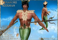 Treasure Merman green