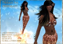 499 Zed Sensations*.Treasure Mermaid copper