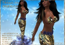Treasure Mermaid blue