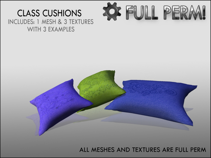 CLASS CUSHIONS - Full perm