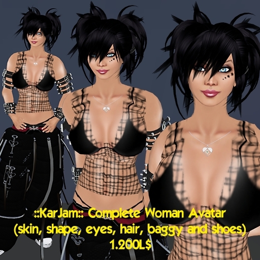 ::KarJam:: Complete Woman Avatar